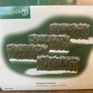 Dept. 56  Holly Hedges